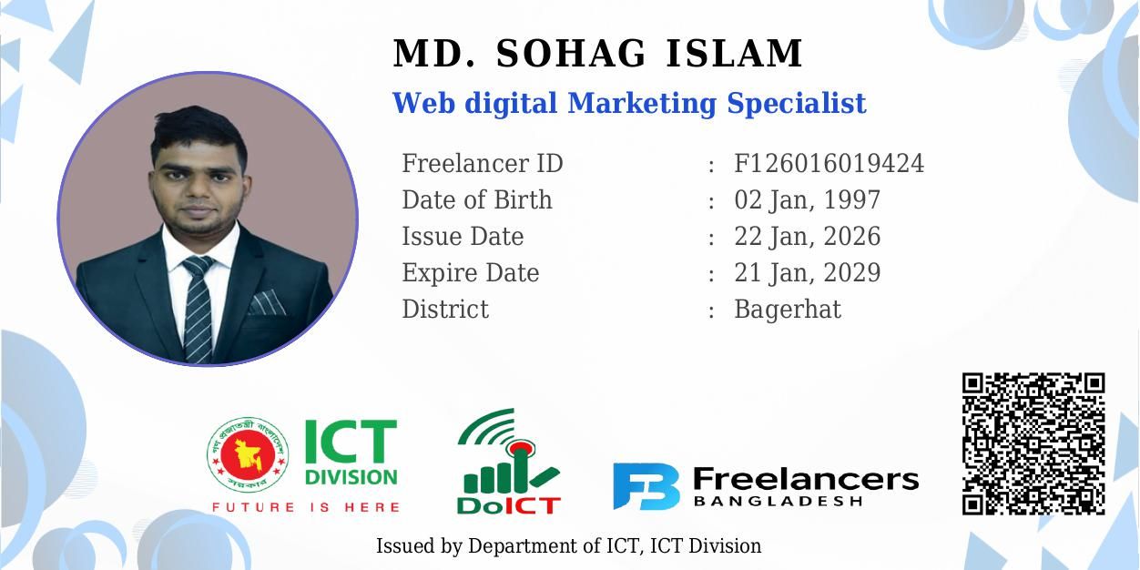 Sohag Online Website Design Showcase
